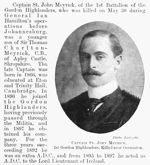 Captain St. John Meyrick